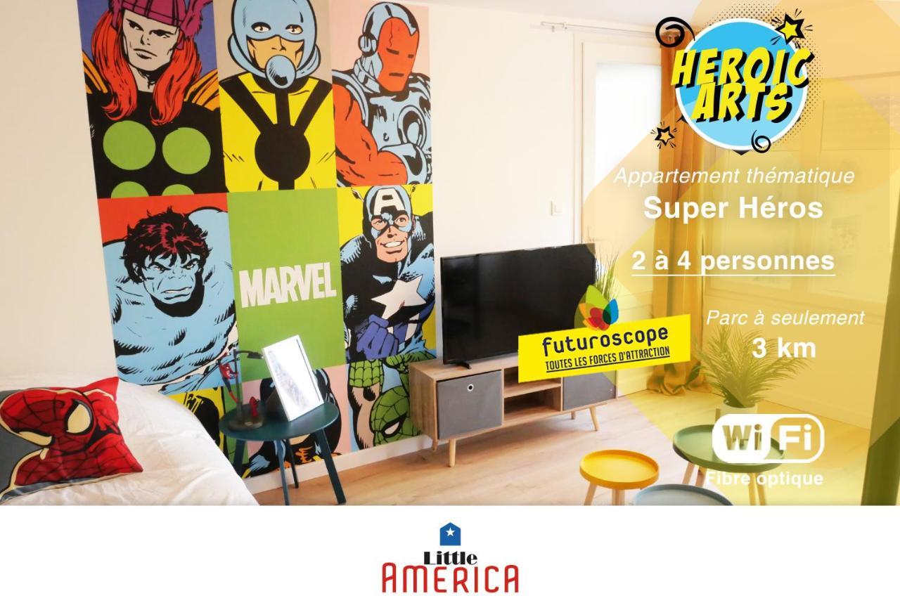 Little America - Appart Hotel 3Km Futuroscope Jaunay-Clan Dış mekan fotoğraf